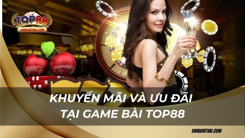 Khuyến mãi và ưu đãi tại game bài Top88